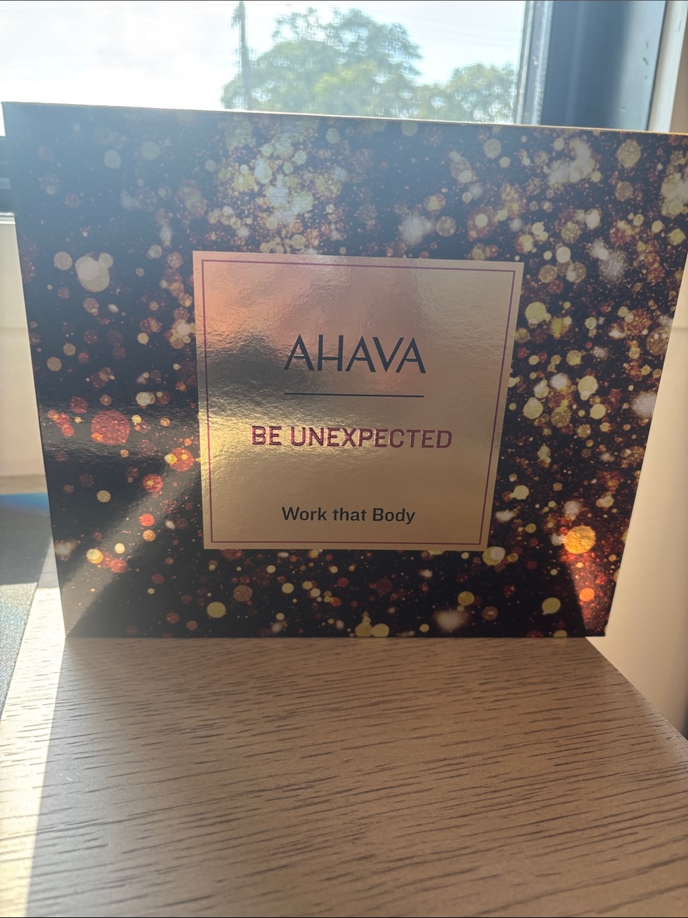 AHAVA Be Unexpected Body Set - Black & Gold Sparkle
